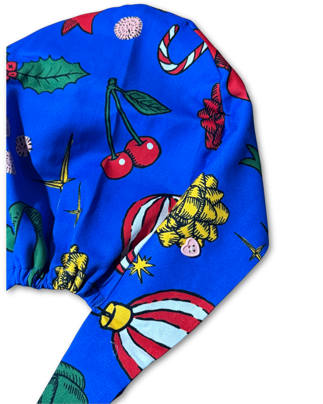 Holly Jolly Scrub Cap