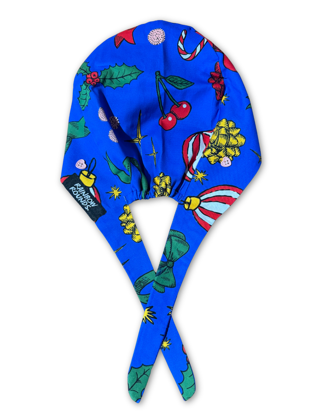 Holly Jolly Scrub Cap
